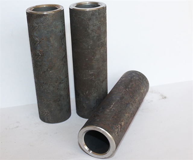 桂林冷挤压钢筋套筒应该怎么样激光打标